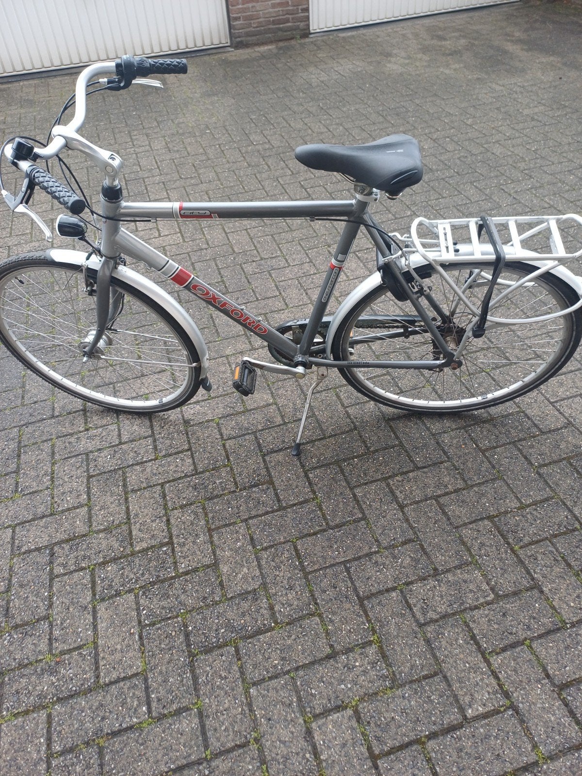 Herenfiets oxford, Ophalen