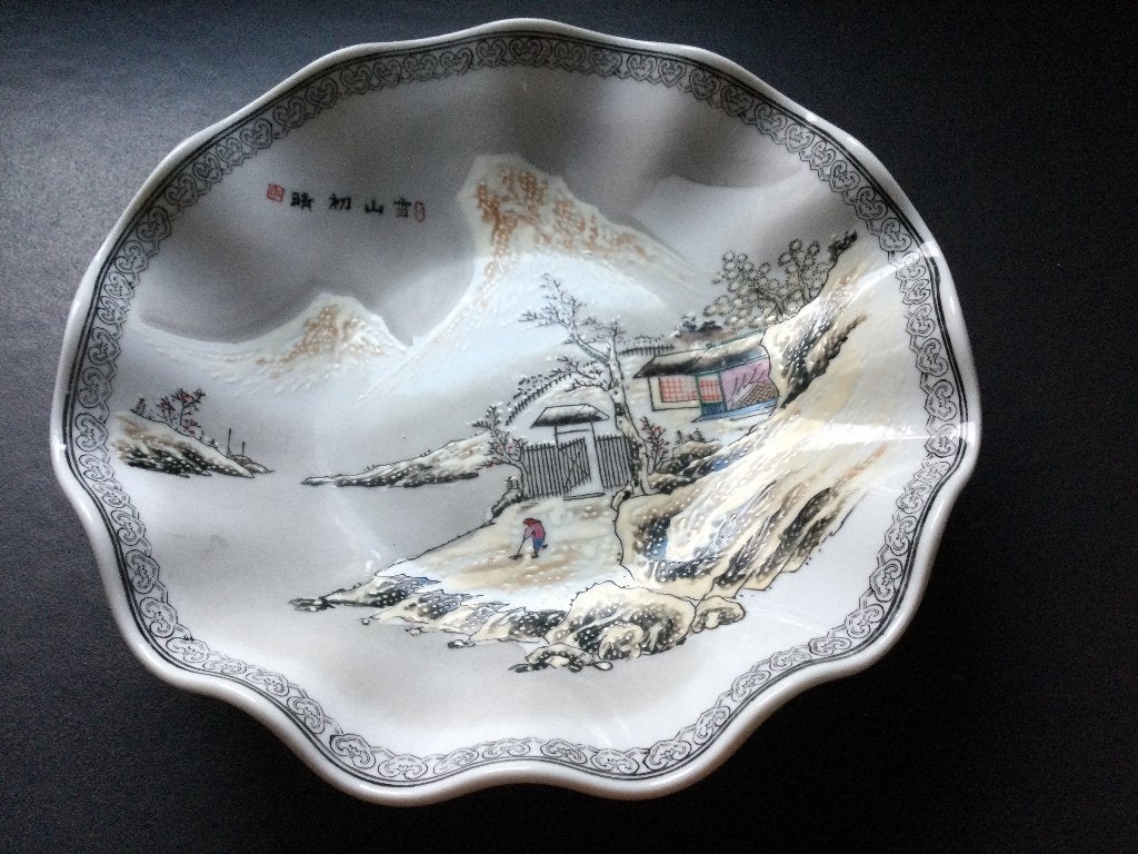 Chineese schotel, Ophalen