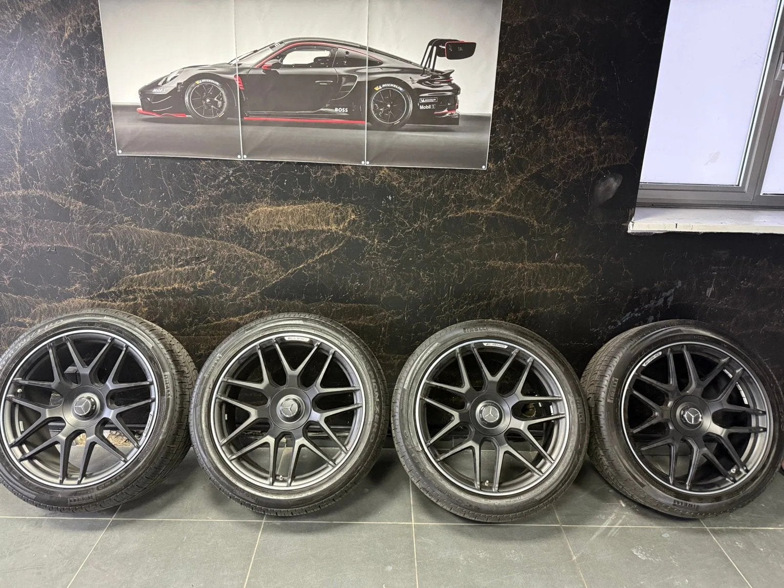 MERCEDES AMG VELGEN G63 pirelli 22INCH, Overige maten, 295 mm, Zomerbanden