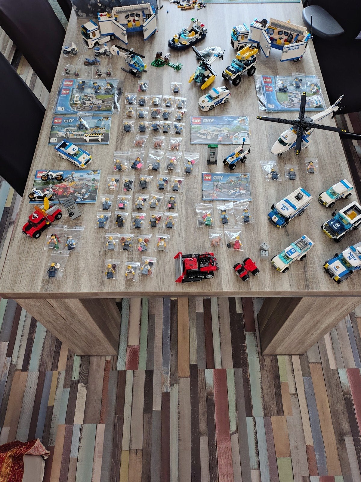 Gros lot Lego City thème Police, City, Enlèvement ou Envoi, Lego, Pièces supplémentaires incluses