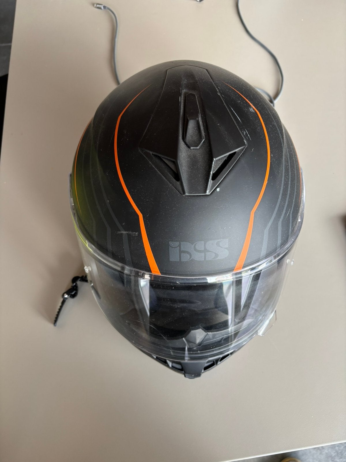 Helm, Fietsen en Brommers, Brommerhelmen, Ophalen, Zo goed als nieuw, Large