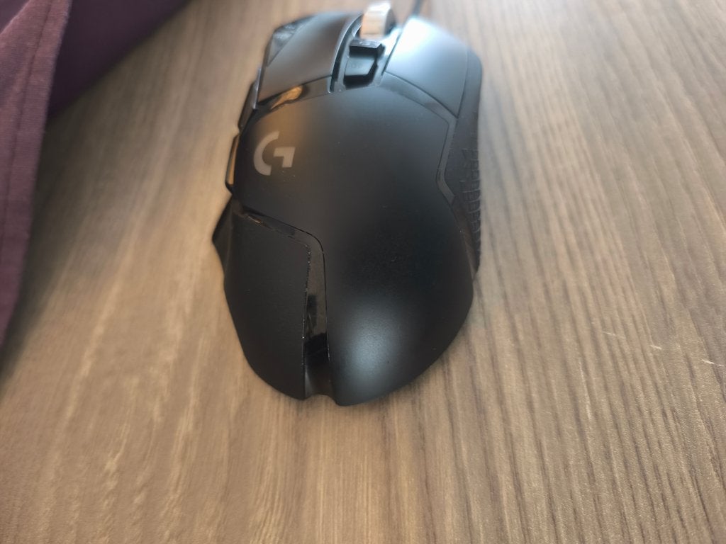Gaming muis Logitech G502 hero, Computers en Software, Muizen, Ophalen, Rechtshandig, Muis, Gebruikt