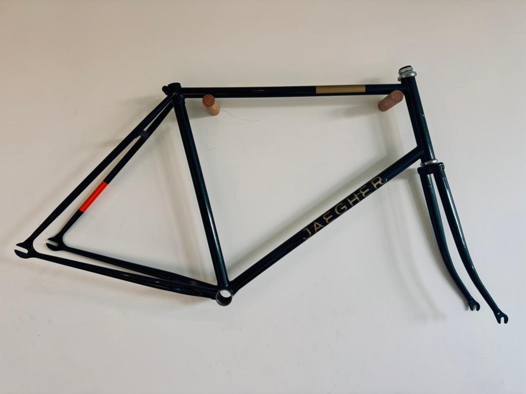 Jaegher Parijs Bordeaux Fixie frame maat 58, Neuf, Racefiets, Acier, Enlèvement