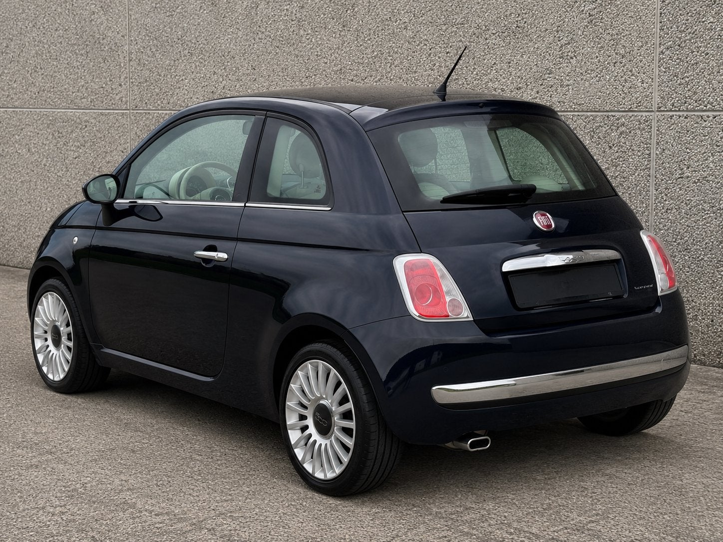 Fiat 500 1.2i - Airco - Cd/Radio - Pano - Top Staat, Autos, Fiat, Achat, Entreprise, Boîte manuelle, Radio
