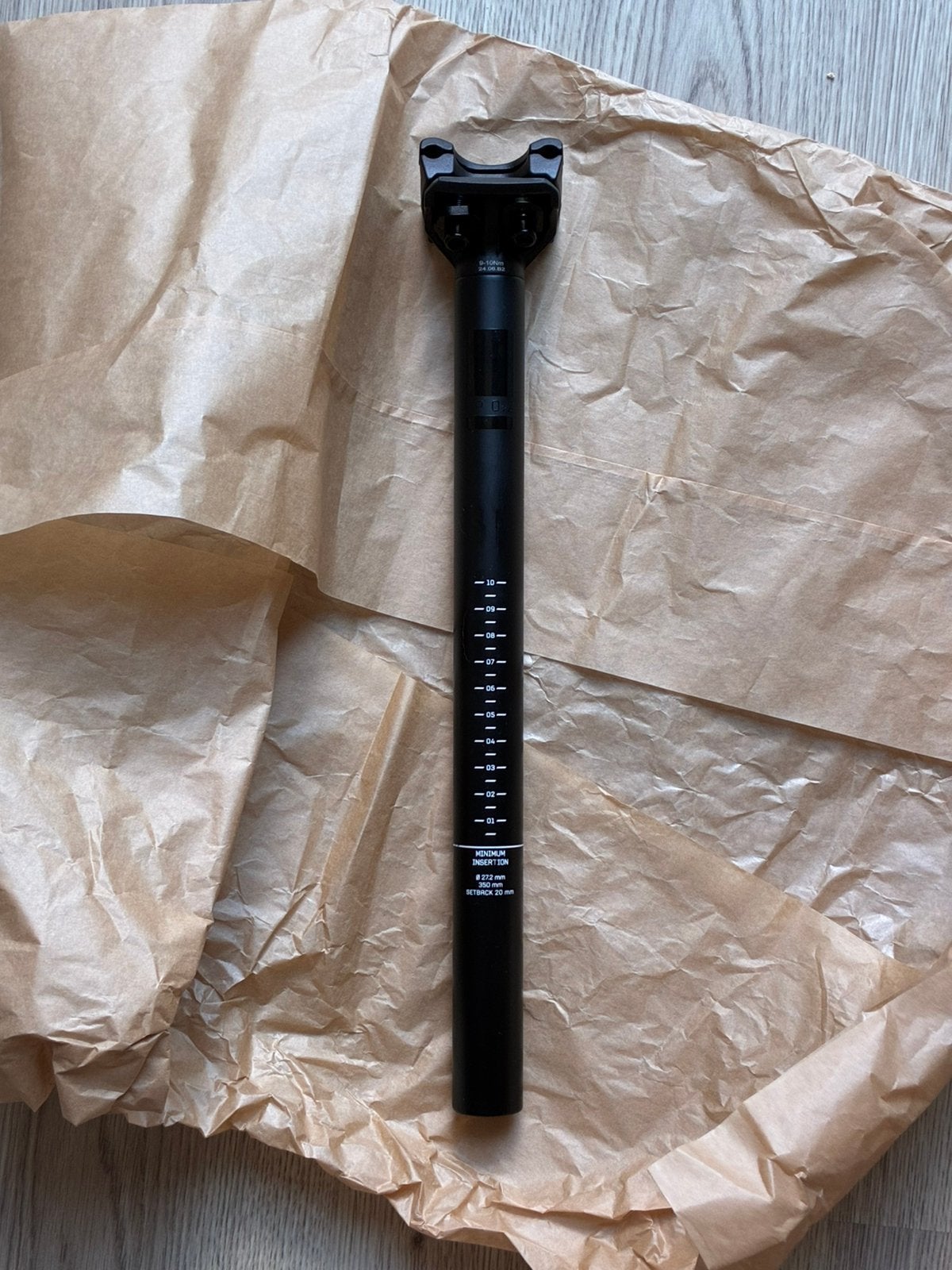 Orbea carbon seatpost SB20 27.2 mm 350 mm, Ophalen of Verzenden, Zo goed als nieuw
