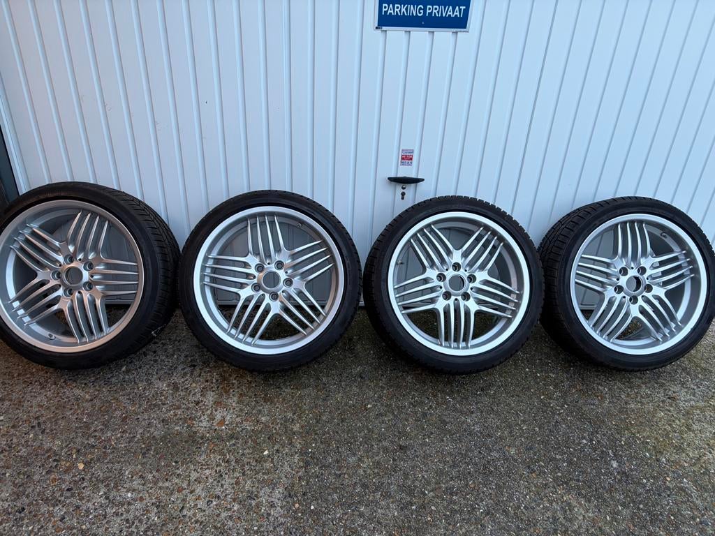 Alpina velgen met winterbanden, Auto-onderdelen, Banden en Velgen, Ophalen, Winterbanden, Velg(en)