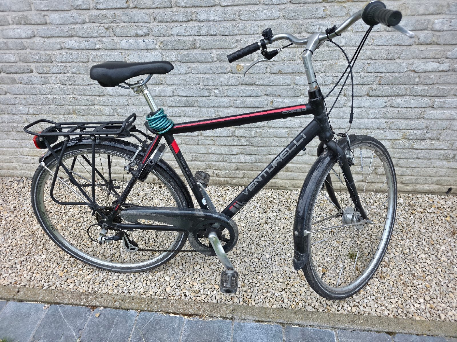 Venturelli trekkingfiets, Fietsen en Brommers, Gebruikt, Velgrem, Versnellingen, Ophalen