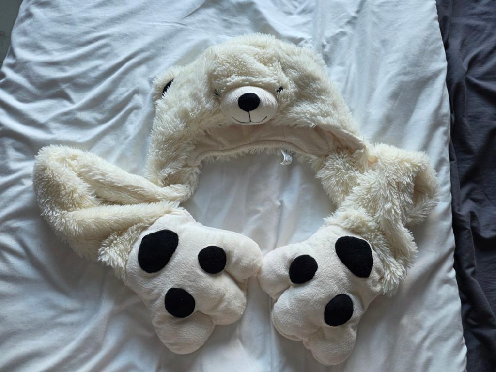 Ijsbeer muts, Kinderen en Baby's, Speelgoed | Knuffels en Pluche, Ophalen
