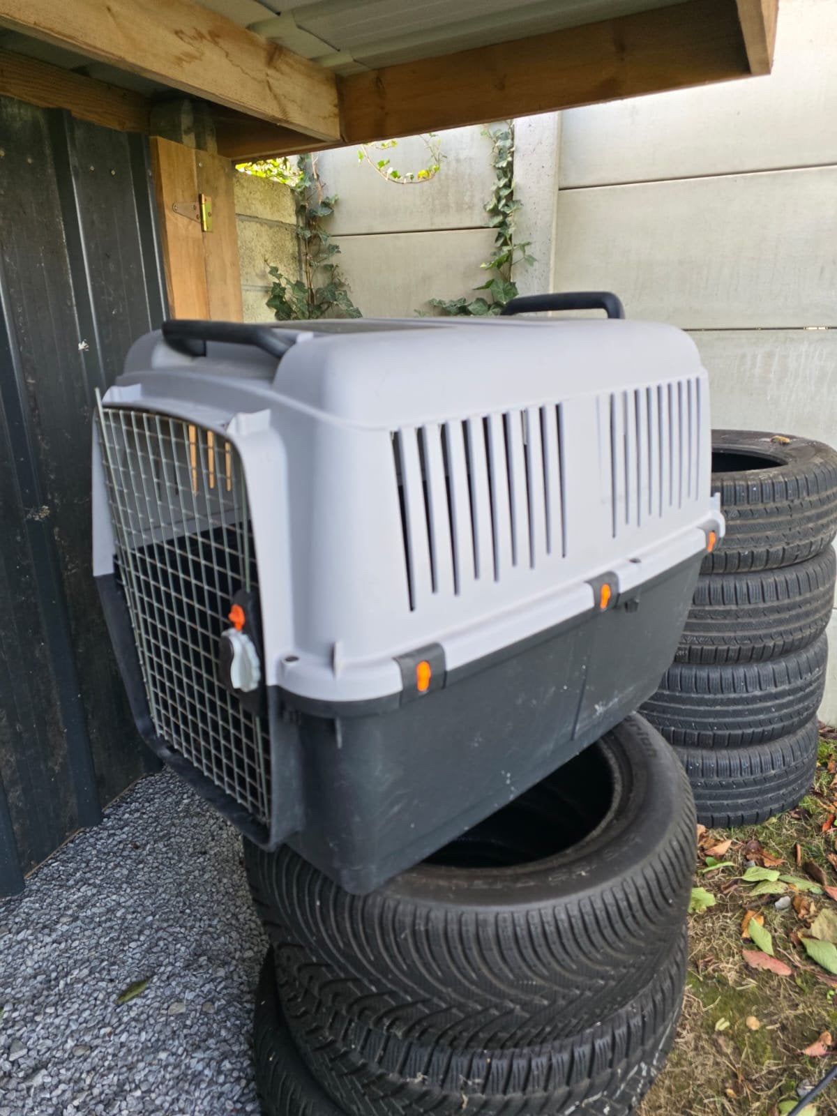 Grande cage de transport, Animaux & Accessoires, Enlèvement, Comme neuf