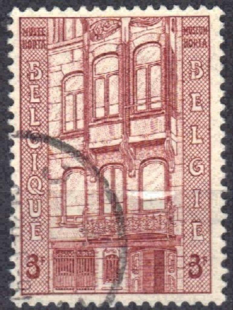 Belgique 1962 - Yvert/OBP 1204 - Architecte Baron Horta (ST), Envoi, Affranchi, Oblitéré