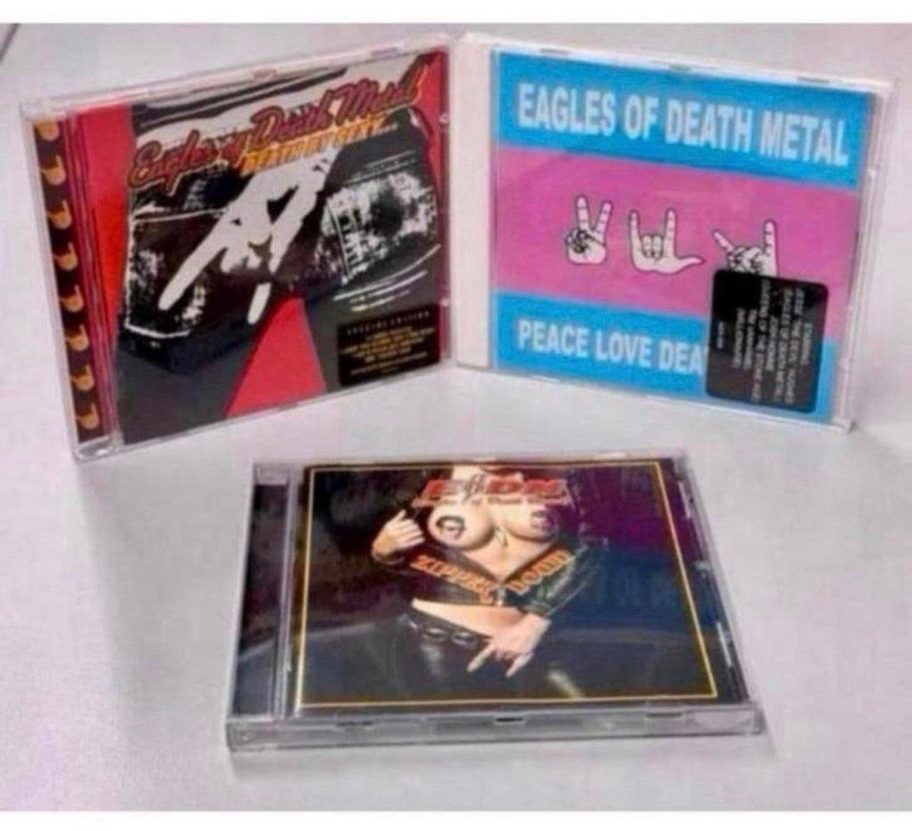 3 CD spéciaux Eagles Of Death Metal - Rock Hard Rock, Enlèvement ou Envoi, Comme neuf, Death metal