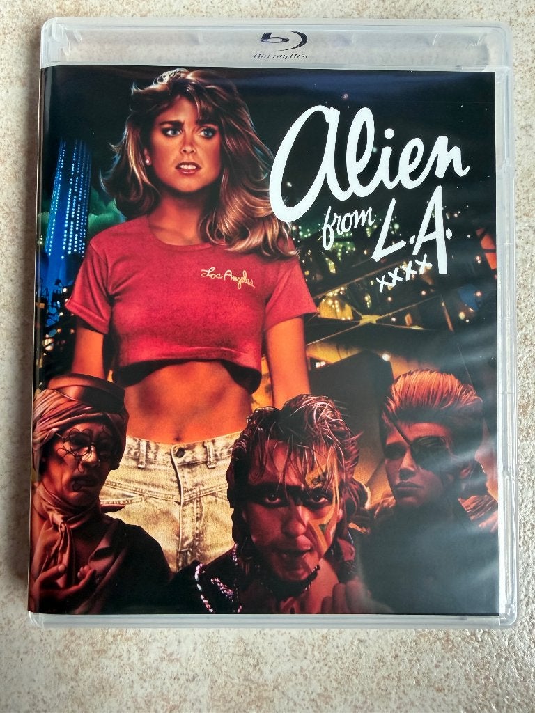 Alien from L.A.  Vinegar syndrome.  Blu ray, Ophalen of Verzenden, Zo goed als nieuw, Horror