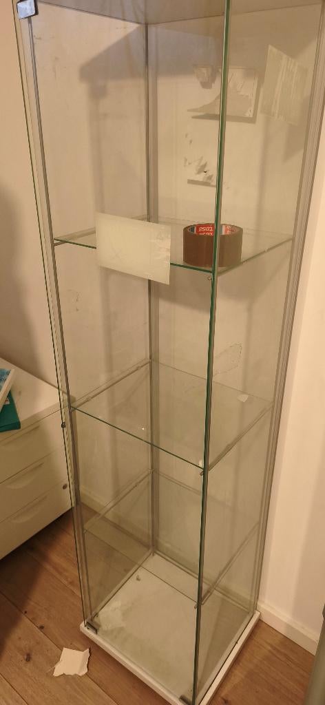 armoire verre, Maison & Meubles, Enlèvement, Comme neuf, Verre