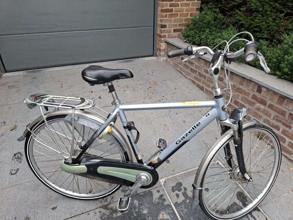 Gazelle, klassieke herenfiets in zeer goede staat, Vélos & Vélomoteurs, Enlèvement, Comme neuf, Gazelle, Vitesses