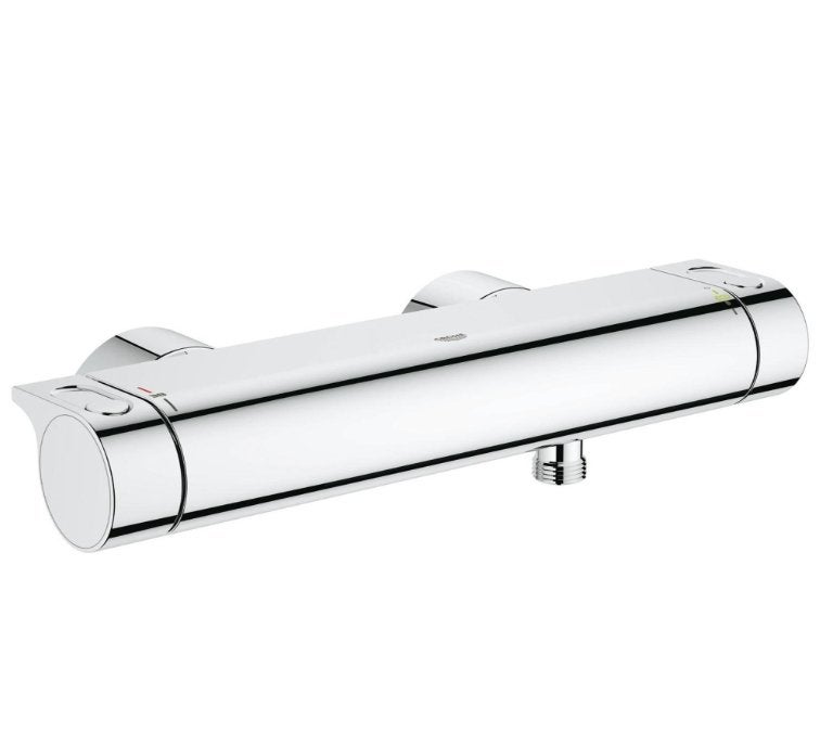Douchemengkraan GROHE Grohtherm 2000 met koppelingen, Ophalen, Nieuw, Chroom, Kraan