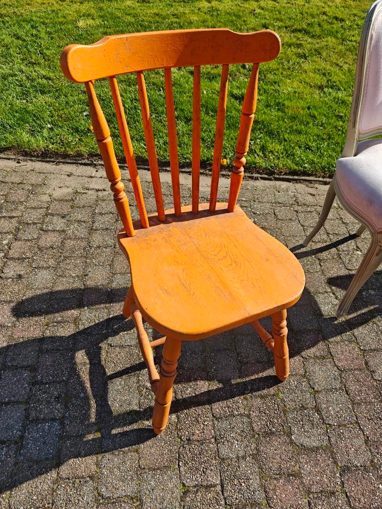 Houten stoel, Antiek en Kunst, Ophalen
