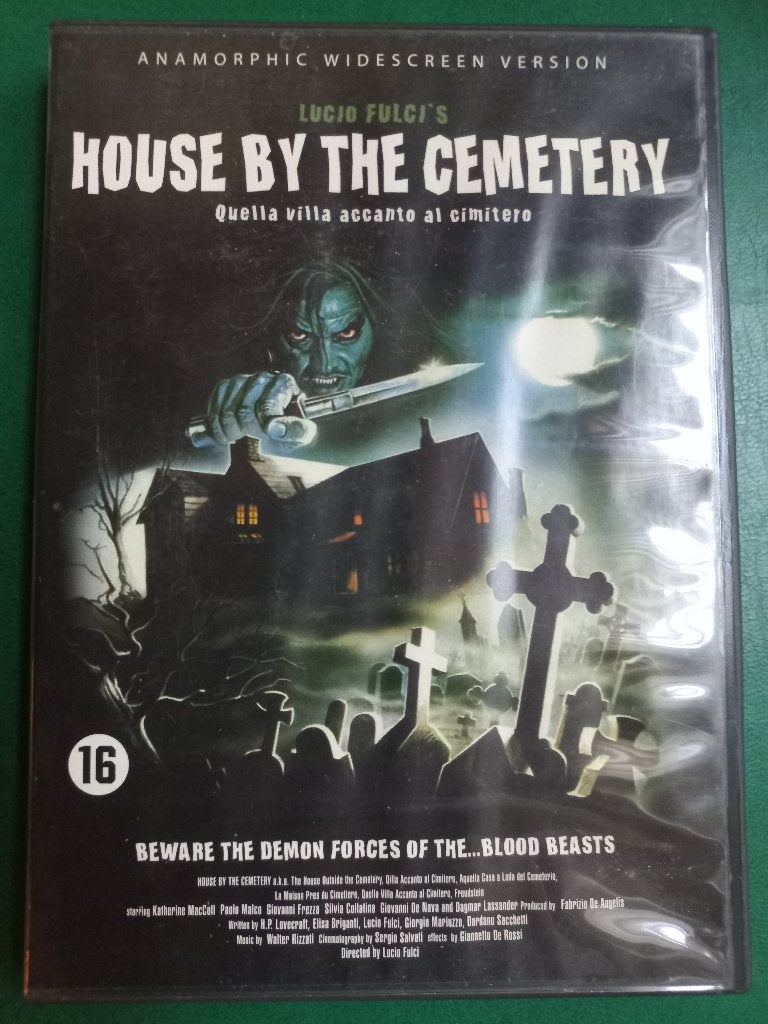 Maison près du cimetière (1981), CD & DVD, DVD | Horreur, Enlèvement ou Envoi, Anglais, Vampires ou Zombies, À partir de 16 ans