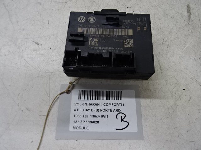 COMPUTER Volkswagen Sharan (7N) (7N0959794F), Auto-onderdelen, Gebruikt, Volkswagen, Volkswagen AG, Kundenbetreuung@volkswagen.de
