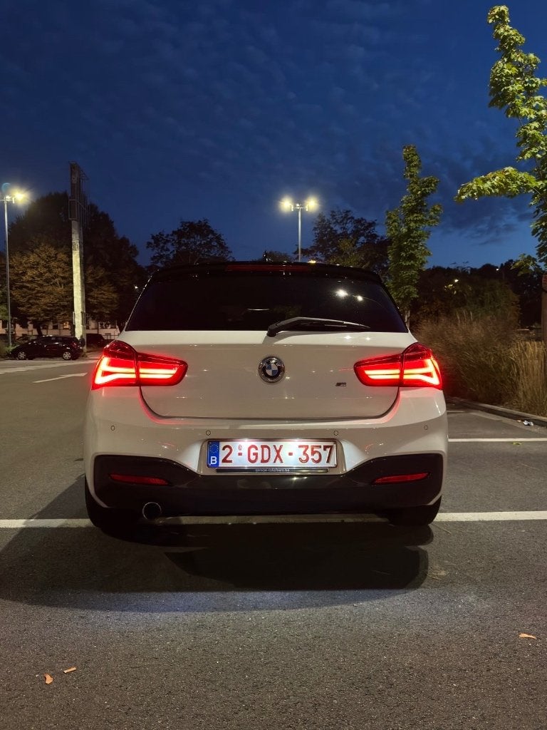 BMW 118d F20 LCI M Sport, Auto's, 4 deurs, Euro 6, Alcantara, Wit