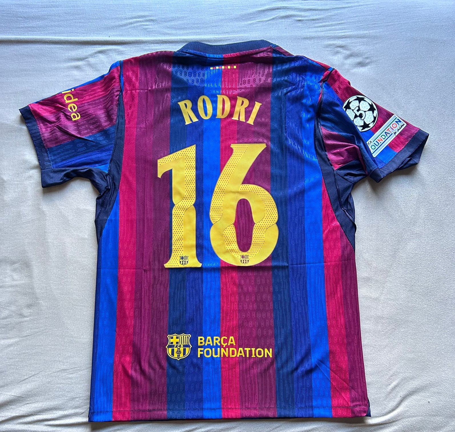 Kit Rodri 26/27 FC Barcelone, Sports & Fitness, Taille L, Enlèvement ou Envoi, Neuf, Maillot