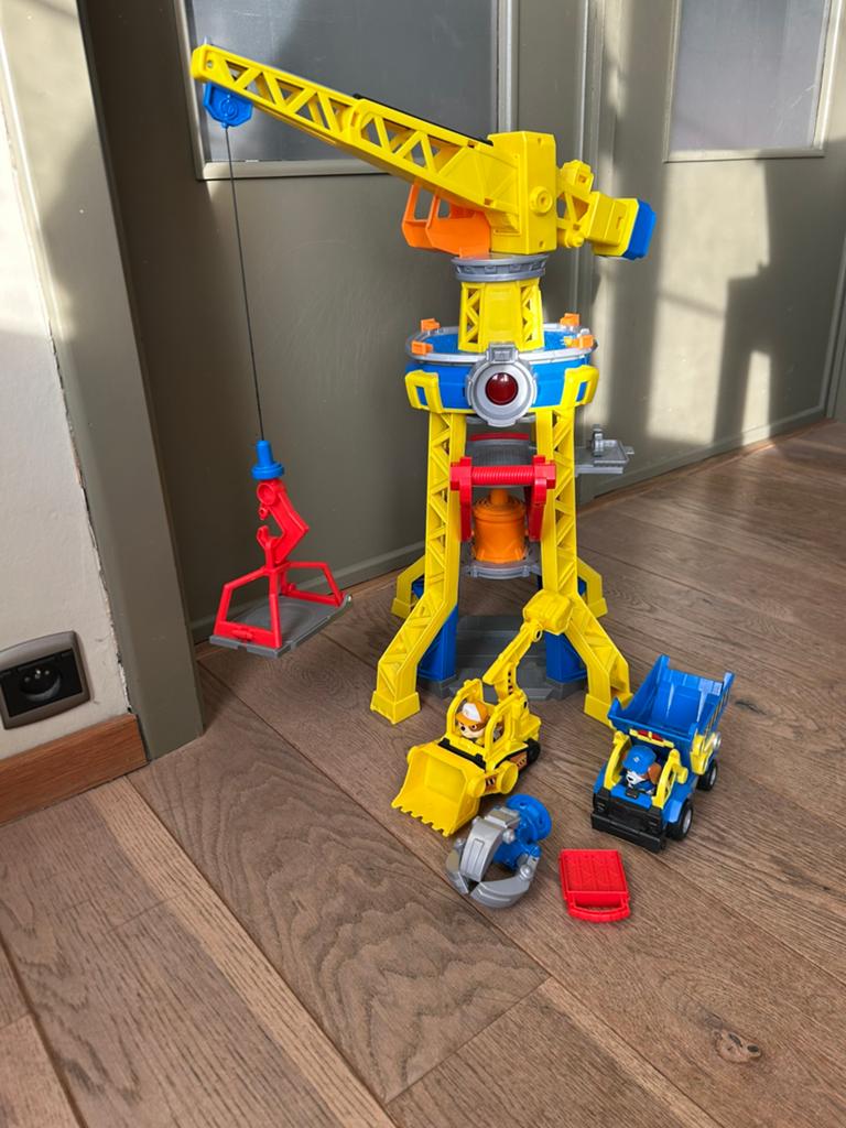 Rubble en Crew hijskraan + wheeler, Ophalen, Zo goed als nieuw