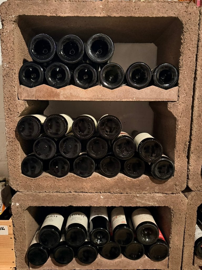CASIER RANGEMENT VINS, Maison & Meubles, Accessoires pour la Maison | Porte-bouteilles, Comme neuf, Enlèvement, 5 à 15 bouteilles