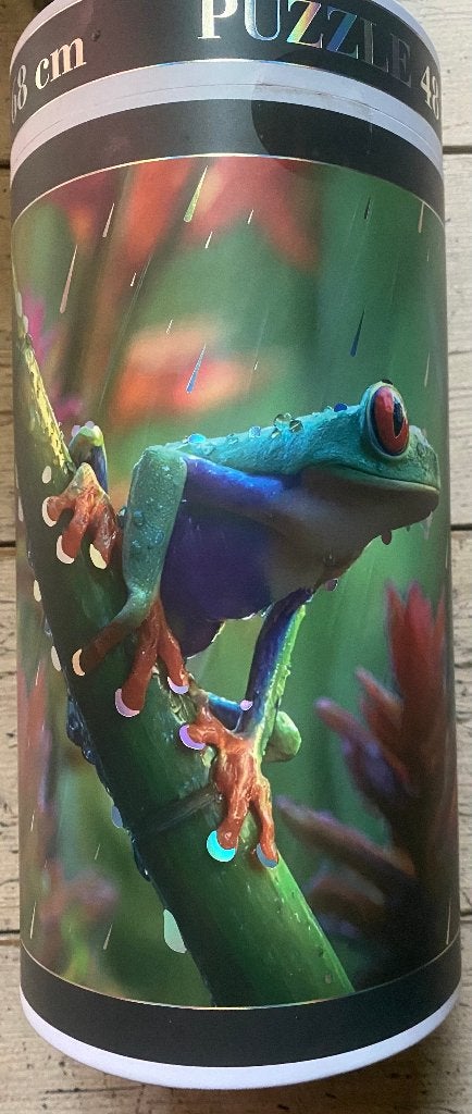 Puzzel "Kikker" (1000 stuks), Ophalen of Verzenden, Zo goed als nieuw