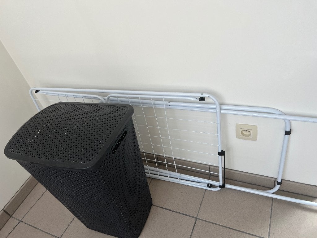 Panier à linge et porte linge, Enlèvement, Neuf, Noir, Panier à linge