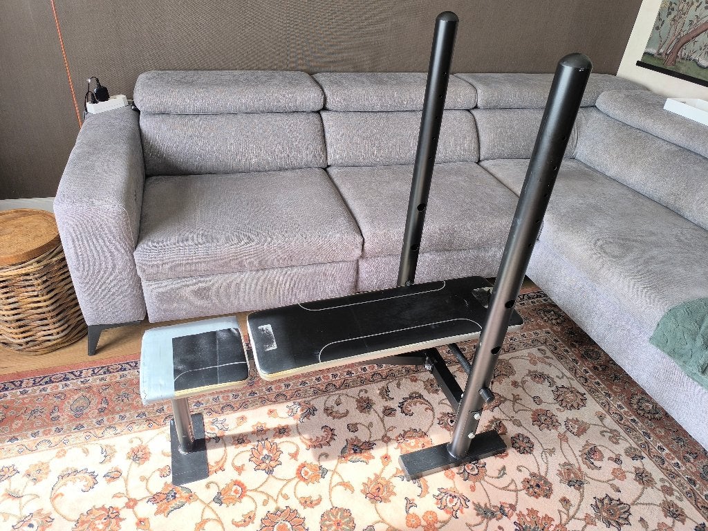 Banc de fitness Bench Press Domyos, Enlèvement, Utilisé, Bras, Banc d'exercice