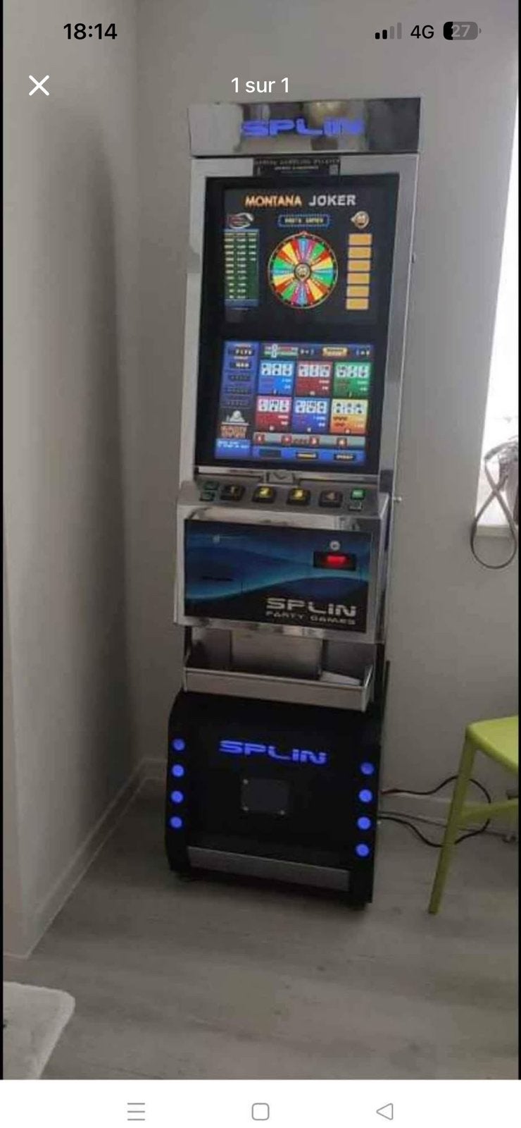 Machine a jeux de cafe, Verzamelen, Euro, Ophalen, Gebruikt, Met sleutels