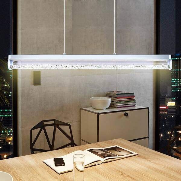 Lamp met kristallen, Huis en Inrichting, Overige fittingen, Ophalen of Verzenden, Zo goed als nieuw, Glas