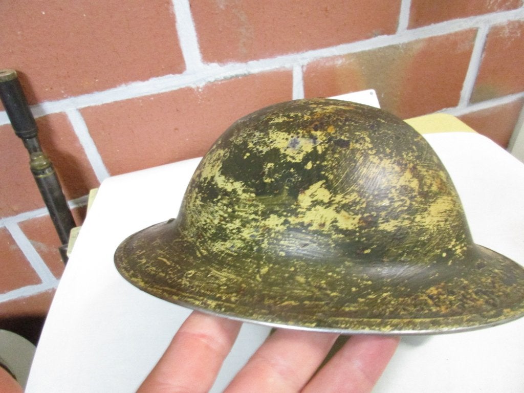 100% originele britse camo helm, Verzamelen, Ophalen of Verzenden