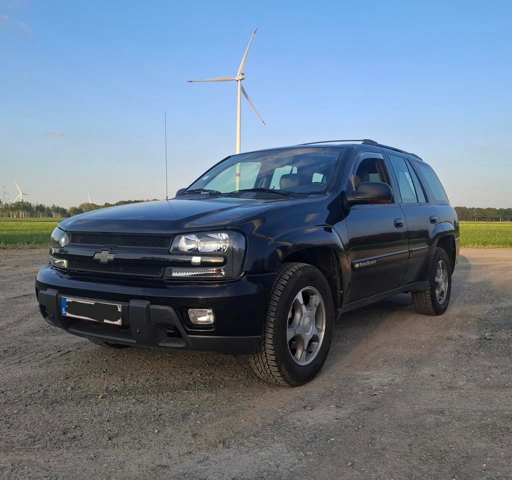 Chevrolet trailblazer 4.2 - 4x4 lichte vracht LPG, Automaat, Automatische klimaatregeling, 4200 cc, Zwart