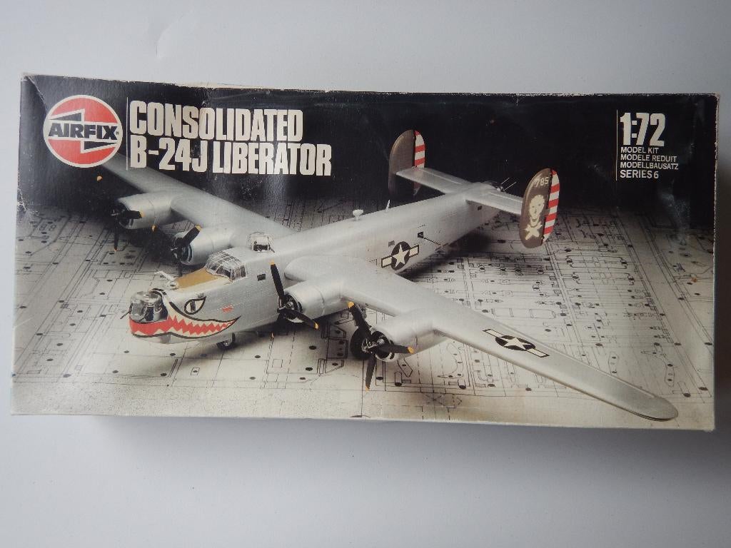 Libérateur Airfix Consolidated B-24J, Autres marques, Enlèvement ou Envoi, Utilisé, 1:72 à 1:144