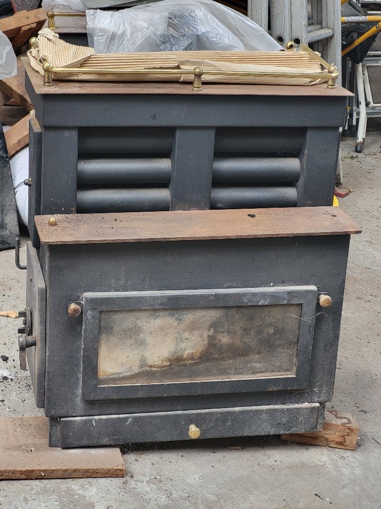 Houtkachel, Maison & Meubles, Enlèvement, Utilisé, Bois, Autoportant