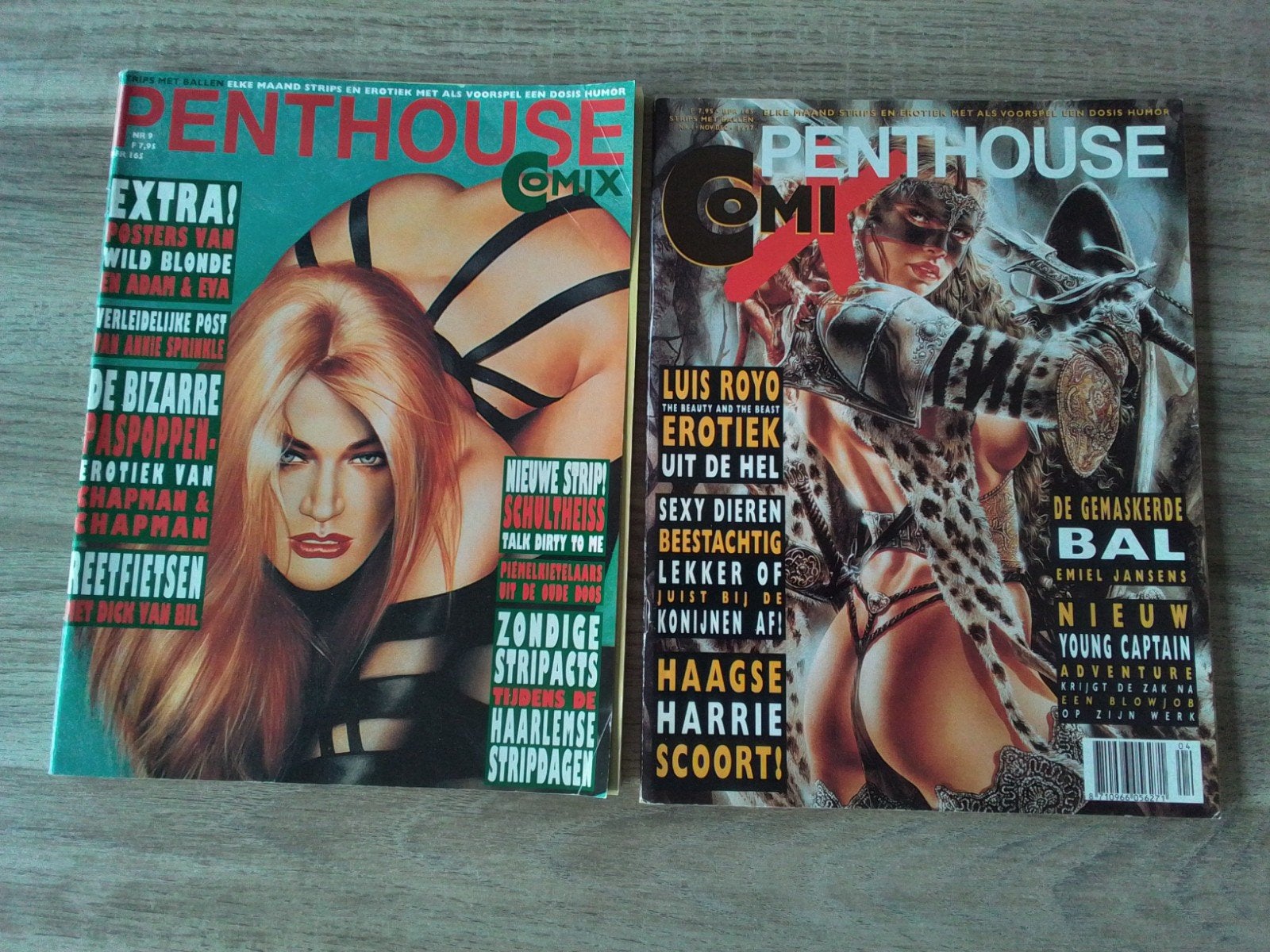 penthouse comix nr 4 en 9, Boeken, Ophalen of Verzenden, Gelezen