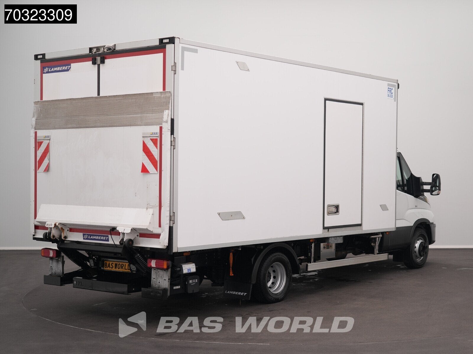 Iveco Daily 72C21 3.0L Automaat Lamberet Laadklep Koelwagen, Auto's, Bestelwagens en Lichte vracht, Stof, Gebruikt, Euro 6, 4 cilinders