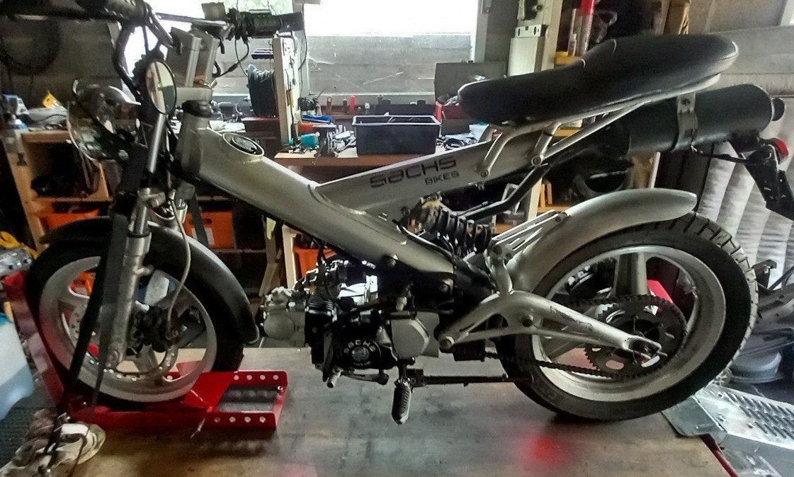 sachs madass 50cc, Fietsen en Brommers, Ophalen