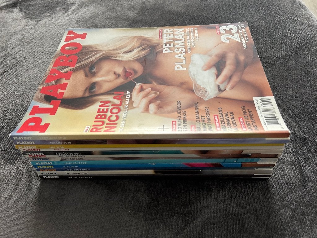 14 Playboys + 1 Penthouse magazine, Ophalen of Verzenden, 1980 tot heden, Tijdschrift