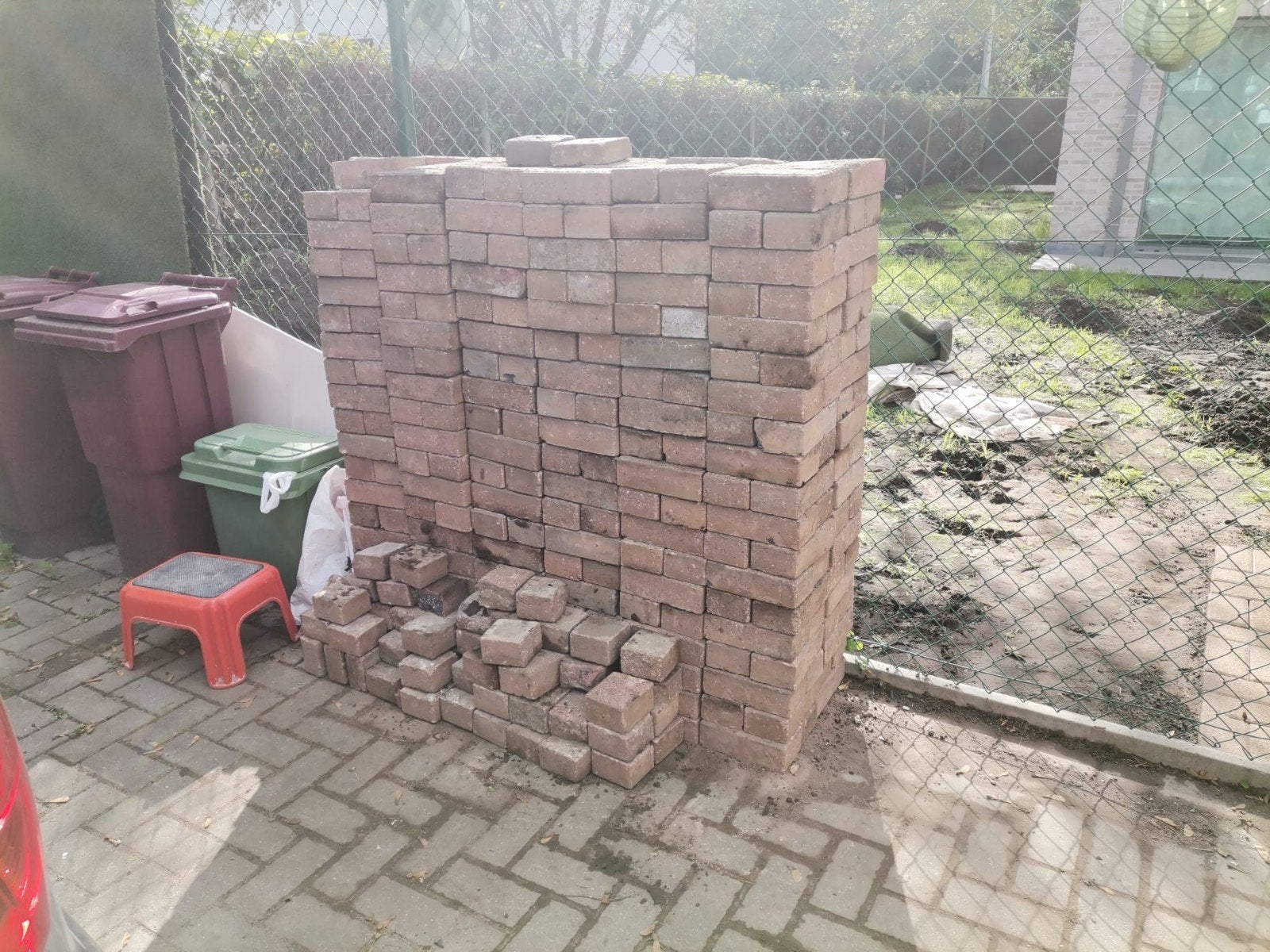 betonklinkers, Enlèvement, Comme neuf