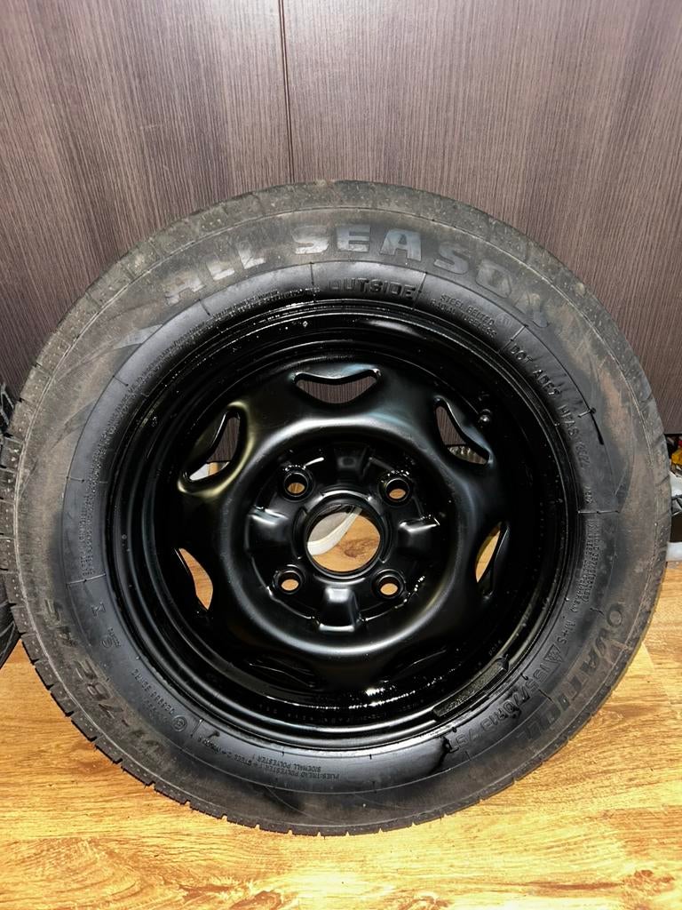 4x all season banden 155/70/r13 75t, Enlèvement, Comme neuf