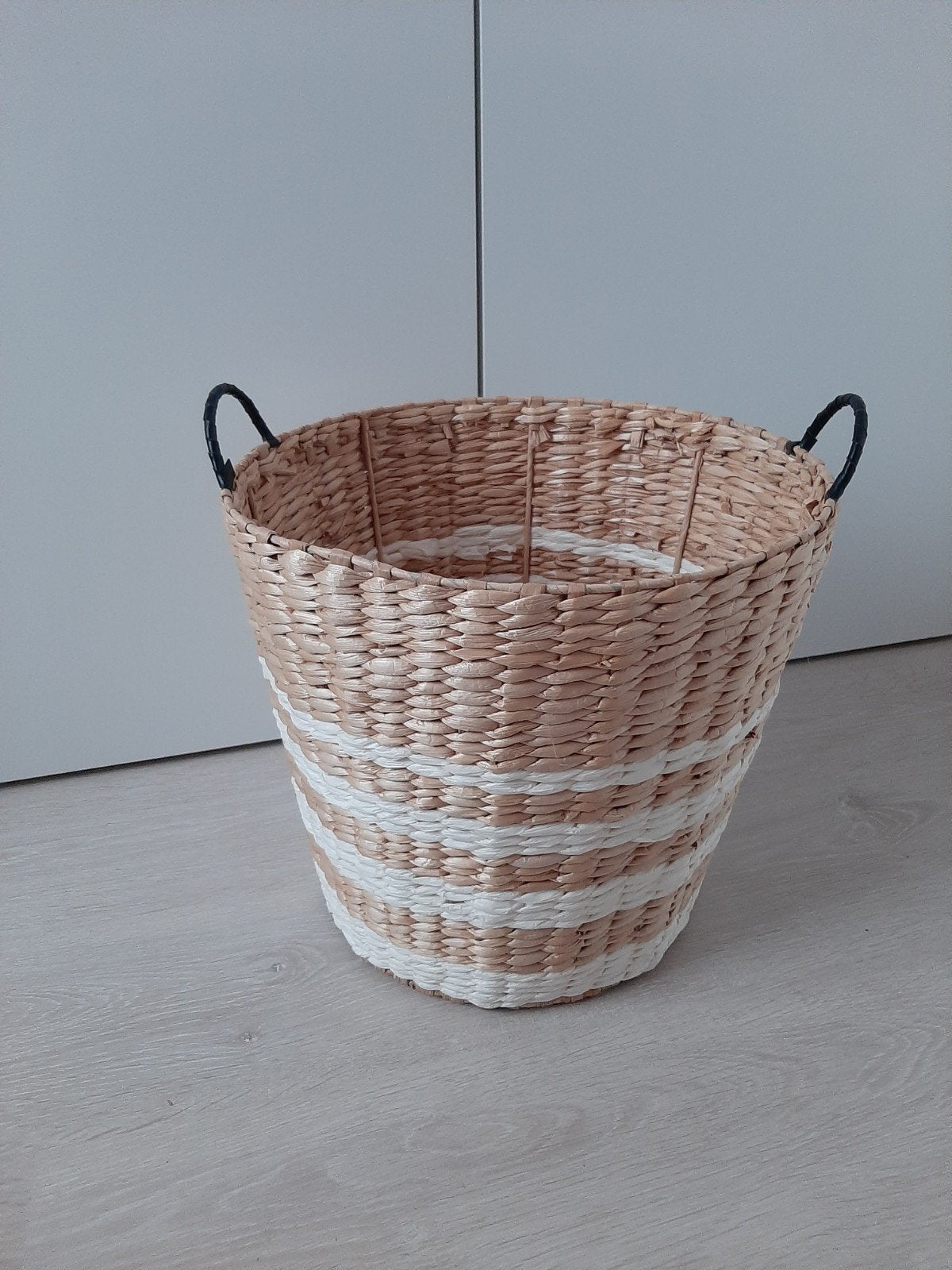 panier, Maison & Meubles, Osier, Rond, Comme neuf, Enlèvement