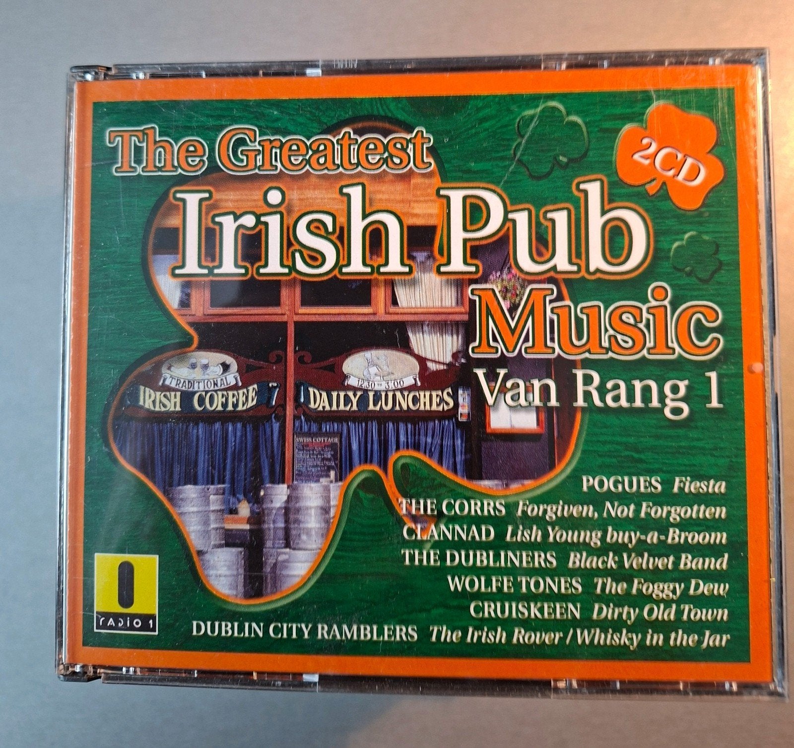 Boîte de 2 CD. Musique de pub irlandaise de Rank 1 (Radio 1), Enlèvement ou Envoi
