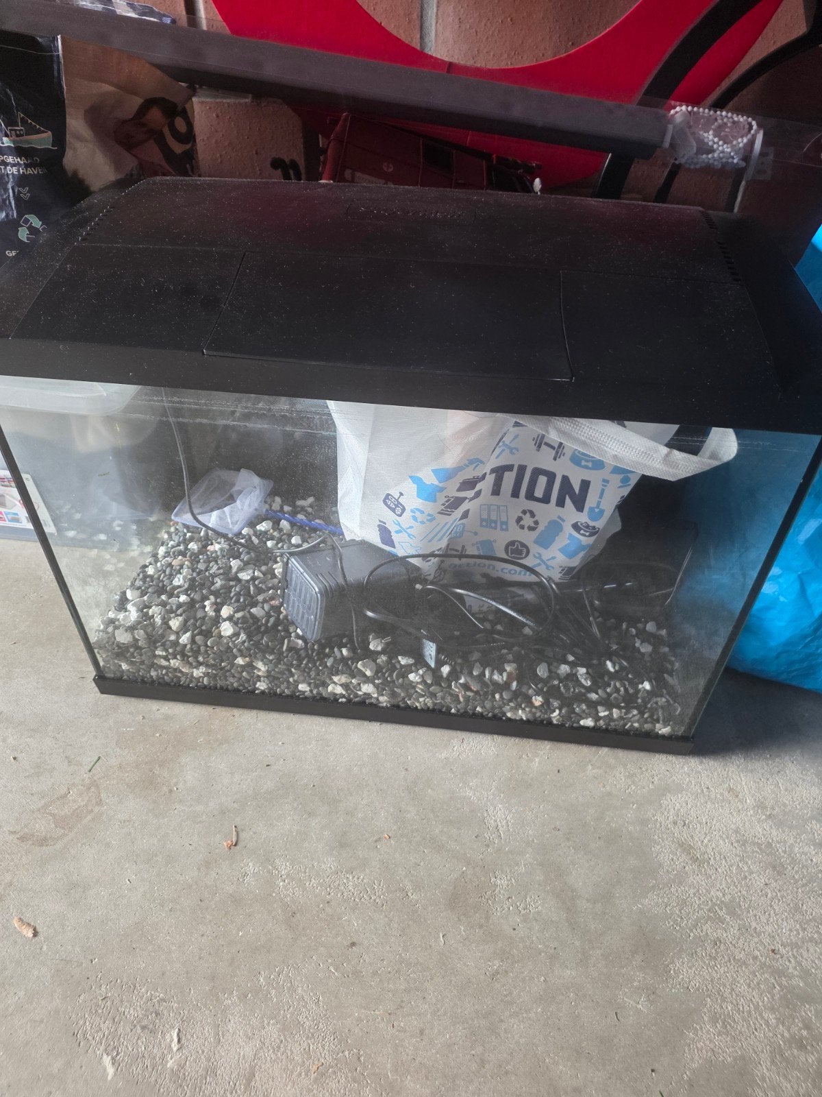 Vis aquarium 60l, Dieren en Toebehoren, Ophalen, Verwarming, Filter
