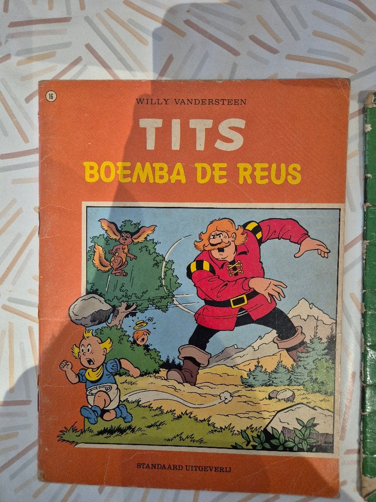 Jerom en Tits stripboeken, Willy Vandersteen, Meerdere stripboeken, Ophalen, Gelezen