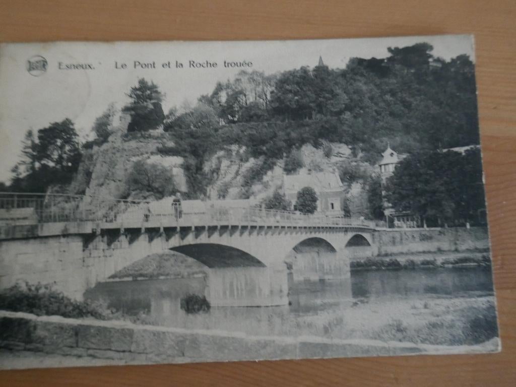 esneux le pont et la roche trouée, Ophalen of Verzenden, Gelopen, Luik
