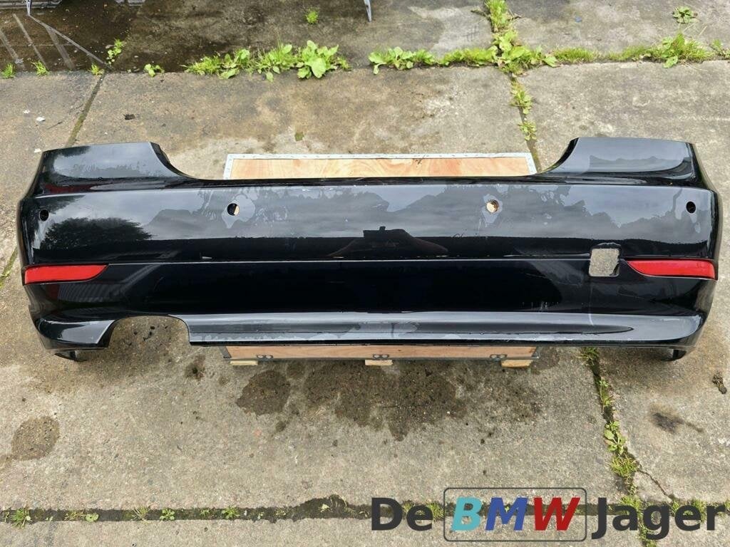 Achterbumper zwart BMW 5-serie E60 51120149318, Arrière, Utilisé, BMW, BMW