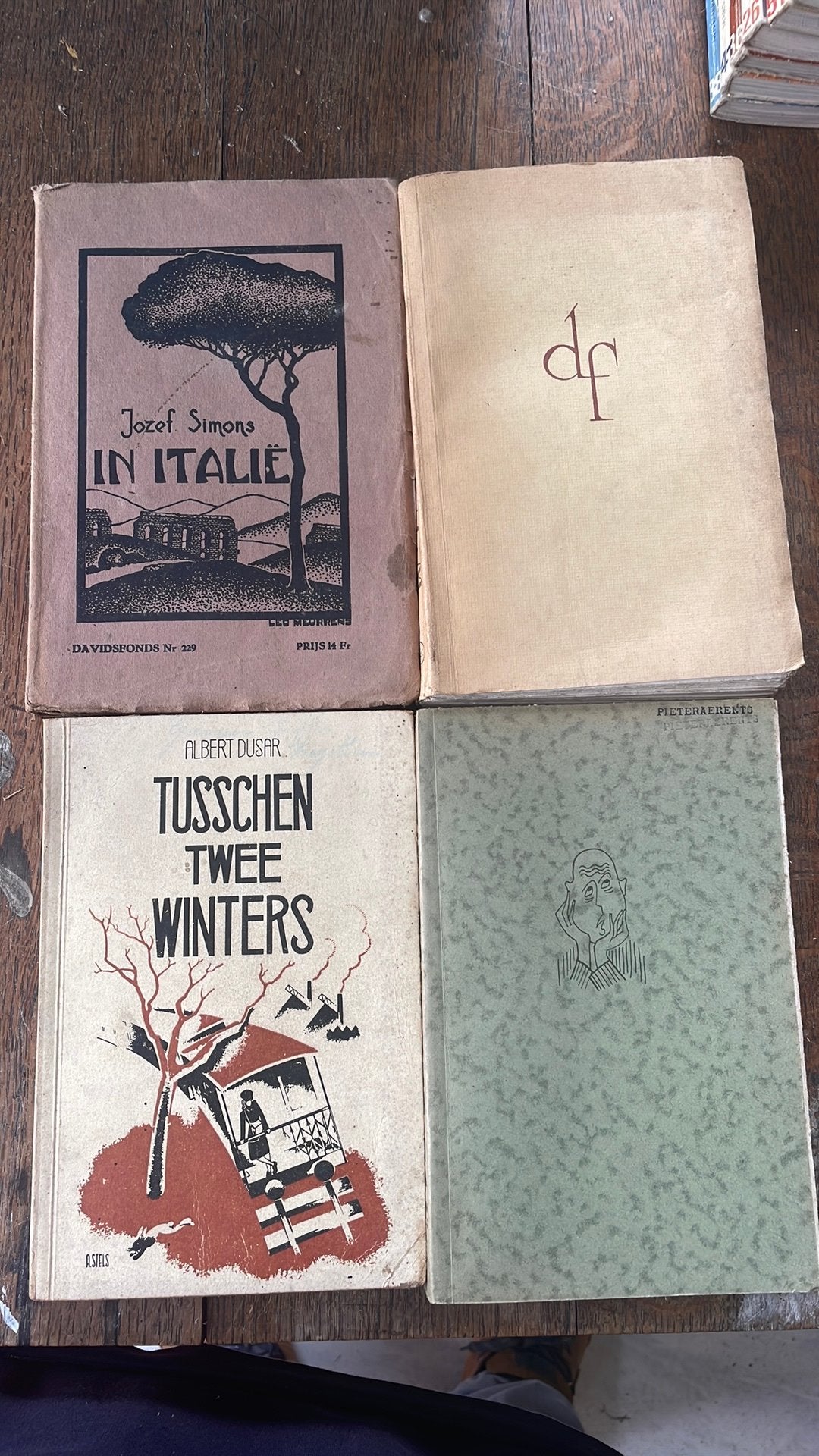 100 tal boeken Davidsfonds, Enlèvement