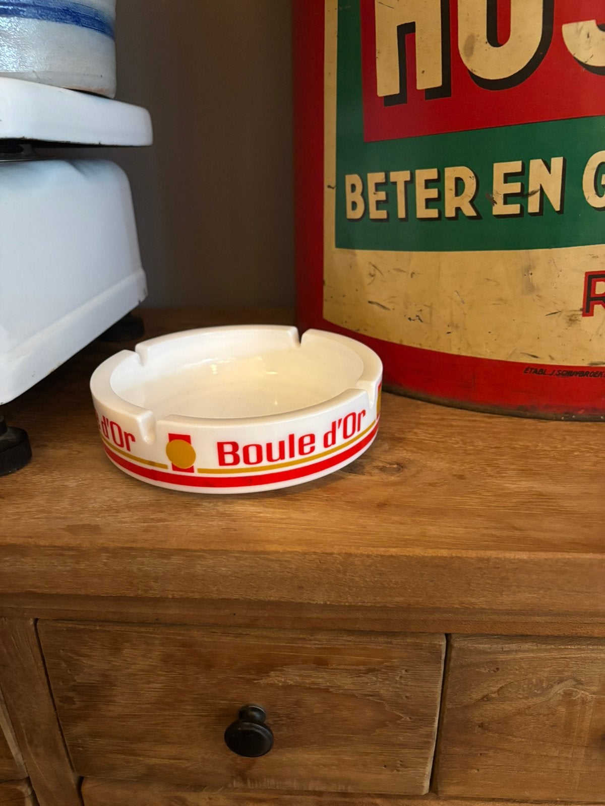 Vintage Boule d’Or reclame asbak - opal, Enlèvement