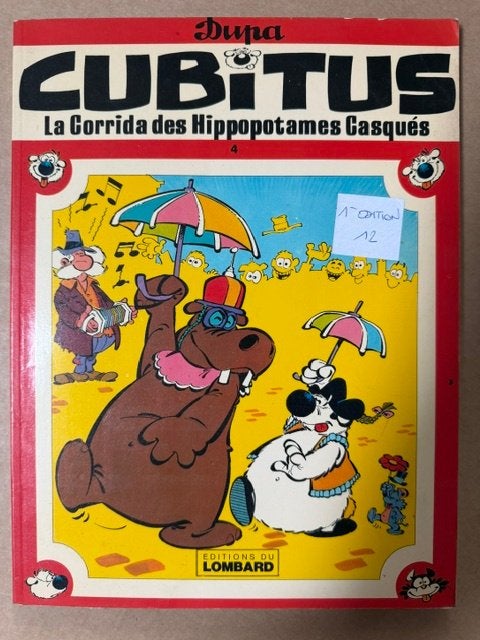 Cubitus tome 4 EO, Livres, Dupa, Enlèvement ou Envoi, Une BD, Comme neuf